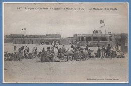 AFRIQUE --  SOUDAN -- TOMBOUCTOU -- Le Marché Et La Poste - Soudan