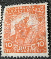 Hungary 1916 War Charity Stamps 10f - Used - Unused Stamps