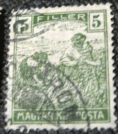 Hungary 1916 Reaper 5f - Used - Nuevos