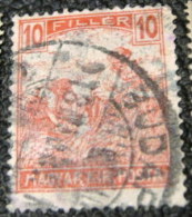 Hungary 1916 Reaper 10f - Used - Unused Stamps