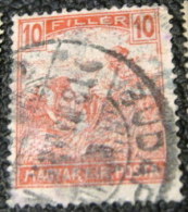 Hungary 1916 Reaper 10f - Used - Neufs