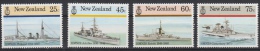 1985. New Zealand Naval History. MNH (**) - Unused Stamps