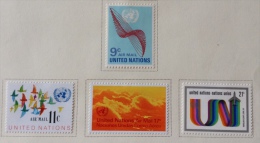 UN New York  - MH* 1972  # C15/18 - Airmail