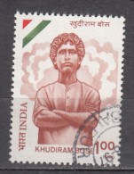 INDIA, 1990, Khudiram Bose, (1889-1908), Freedom Fighter, 1 V,   FINE USED - Oblitérés