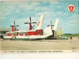 Ramsgate-hovercraft-srn4 Swift And Sure- International Hoverport-cpsm - Hovercrafts