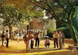 06-SAINT PAUL DE VENCE -JOUEURS DE BOULES-PETANQUE - Pétanque