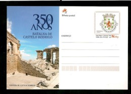 Portugal  & Inteiro Postal, #50 Aniversário Da Batalha De Castelo Rodrigo, Figueira De Castelo Rodr - Archéologie