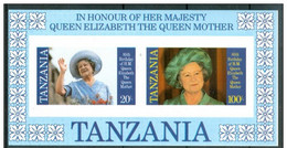 1985 Tanzania 85th Anniversary Mother Queen Imperforate MNH** -Zz8 - Erreurs Sur Timbres