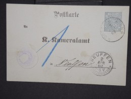 ALLEMAGNE-Entier Postal Voyagé  En 1908   à Voir P5990 - Other & Unclassified