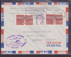 France Aviation - Lettre - First Flight Covers