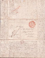 GERMANY 1836 LETTER SHEET -SUPERB! - Prefilatelia