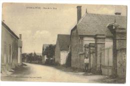 Carte Postale Ancienne"Avon-la-Pèze"  Rue De La Pèze - Andere Gemeenten
