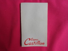 Lot De Carnets De Bloc - Cognac Castillon- Pub -8x13.5cm Environ... - Alcools