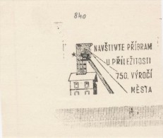 J2161 - Czechoslovakia (1945-79) Control Imprint Stamp Machine (R!): Visit Pribram On The Occasion Of The 750th Annive.. - Ensayos & Reimpresiones