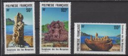 Polynésie Française N° 386 / 388 Luxe ** - Unused Stamps