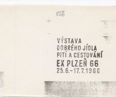 J2182 - Czechoslovakia (1945-79) Control Imprint Stamp Machine (R!): Exhibition Of Good Food, Drink And Travel EX PLZEN - Essais & Réimpressions