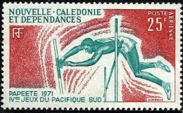 NEW CALEDONIA 25 FRANCS SOUTH PACIFIC GAMES SPORT PAPEETE JUMPING OUT OF SET MINT 1971 SG490 READ DESCRIPTION !! - Ongebruikt
