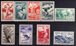 1948 - Monaco - JJOO. De Londres - Sc. 204/208 - CB7/CB10 - MNH - MO-44 - 01 - Ete 1948: Londres