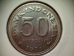 Indonésie 50 Rupiah 1971 - Indonesien
