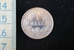 Monnaie 1 Mark , Argent 1908 F - 1 Mark