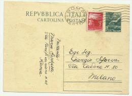 Cartolina Postale  Affrancata Lire 3 - History
