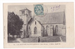 LA MOTHE SAINT HERAY. - L'Eglise , Façade Est - La Mothe Saint Heray