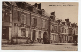 CONTRES (41) - PLACE DU MARCHE - HOTEL DU LION D'OR - Contres