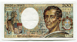 Dd France 200 Francs "" MONTESQUIEU "" 1985 # 15 - 200 F 1981-1994 ''Montesquieu''