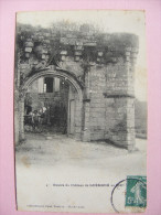 CPA Guémené-sur-Scorff (56) - Ruines Du Château - Guemene Sur Scorff