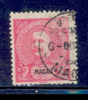 ! ! Macau - 1903 D. Carlos 4 A - Af. 131 - Used - Gebraucht