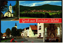 Kirchdorf Im Bayr. Wald  -  Mehrbild-Ansichtskarte Ca.1980  ( 4558 ) - Regen