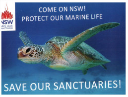 (560) Australia - NSW - Marine Life Protection - Turtle (add Card) - Tortues