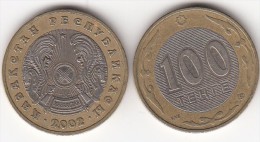 Kazakistan 100 Tenge 2002 Km#39 - Used - Kazajstán