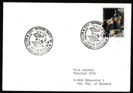 ARCTIC, ITALIA,1989, " ITALIA " Expedition On Cover With 2 Markings , Look Scan !! 4.6-19 - Arktis Expeditionen