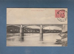 * CPA..dépt 77..LE MEE Sur SEINE :  Le Pont Du Mée..( Près De Melun )..Scan A   : Voir Les 2 Scans - Le Mee Sur Seine