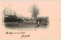 Carte Postale Ancienne De FROUARD - LE CANAL DE LA MARNE AU RHIN - Frouard