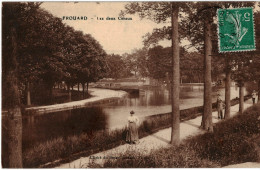 Carte Postale Ancienne De FROUARD - LES 2 CANAUX - Frouard
