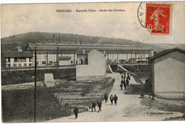 Carte Postale Ancienne De FROUARD - NOUVELLE USINE - SORTIE DES OUVRIERS - Frouard