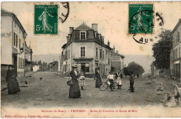 Carte Postale Ancienne De FROUARD - ROUTE DE LIVERDUN ET DE METZ - Frouard