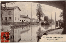 Carte Postale Ancienne De FROUARD - LE PORT DE LA GARE - Frouard