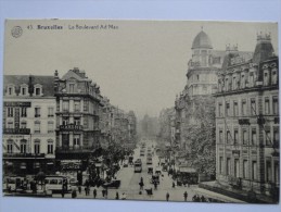 Belgium Bruxelles -Le Boulevarde Ad Max  A1 - Prachtstraßen, Boulevards