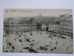 Belgium Bruxelles -Gare Du Nord  Et  Place Rogler    A1 - Lanen, Boulevards