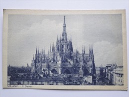 Milano Il Duomo 1931  A1 - Milano (Milan)