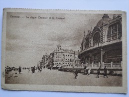 Ostende - La Digue Centrale Et Le Kursaal 1928 A2 - Oostende