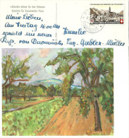 Landschaft Bei Riehen  (P.H.Barth)                1943 - Sonstige & Ohne Zuordnung