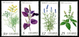 TAIWAN 2014 - Flore, Fleurs Et Plantes De Taiwan - 4 Val  Neuf // Mnh - Neufs