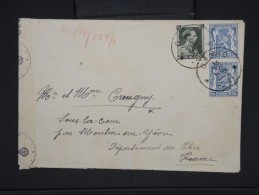 BELGIQUE-Enveloppe De Ortho Avec Censure Pour La France  En 1941  à Voir  P6125 - Sterstempels