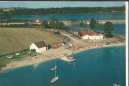 77 TORCY CPSM VUE AERIENNE PLAGE DU CLUB NAUTIQUE  EDITEUR COMBIER - Torcy