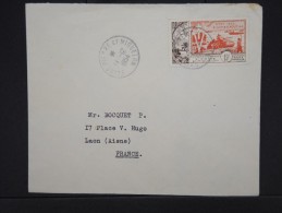 ST PIERRE ET MIQUELON-Enveloppe Pour La France En 1954 Aff P.A. ( Débarquement)   à Voir  P6136 - Storia Postale