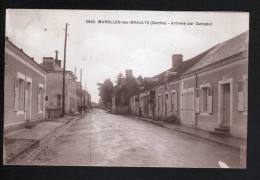 72, MAROLLES LES BRAULTS, ARRIVEE PAR DANGEUL, 2 SCANS - Marolles-les-Braults